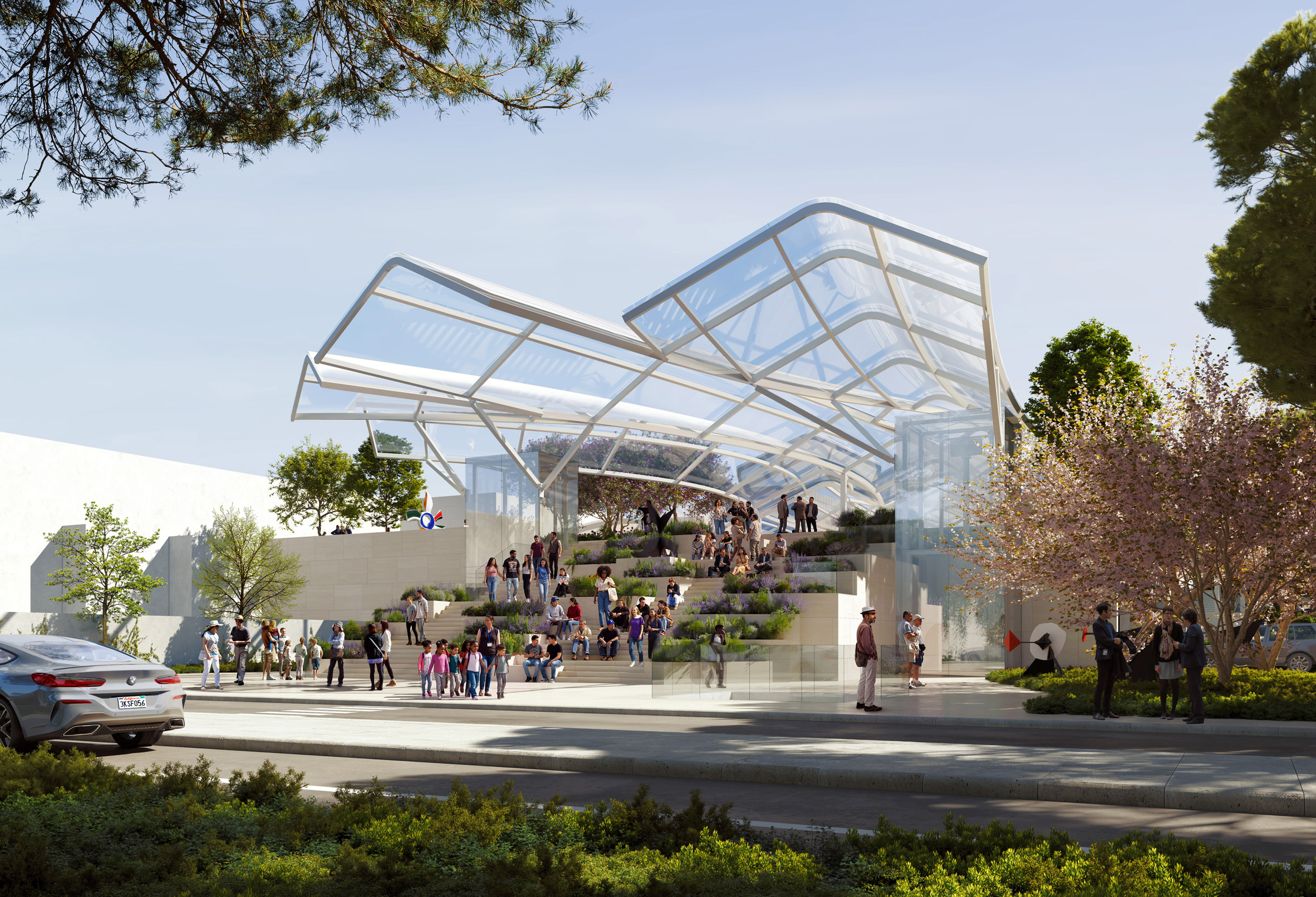 Getty Center tram revamp