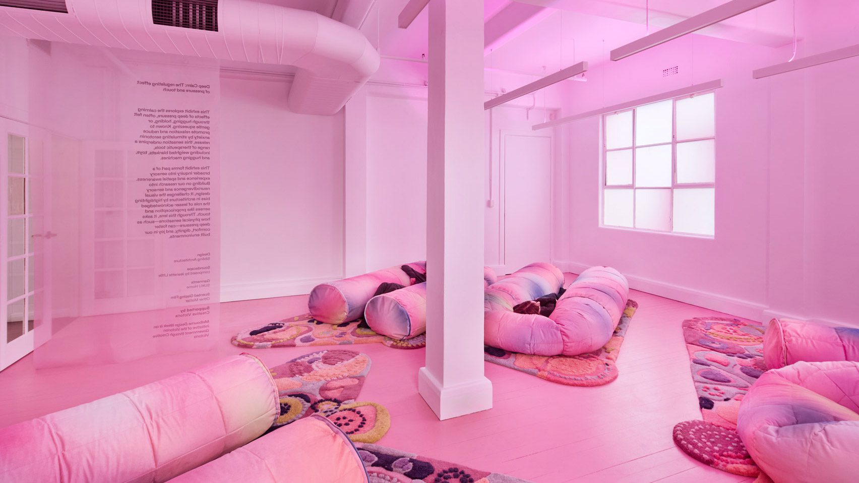 Deep Calm exhibition by Sibling Architecture