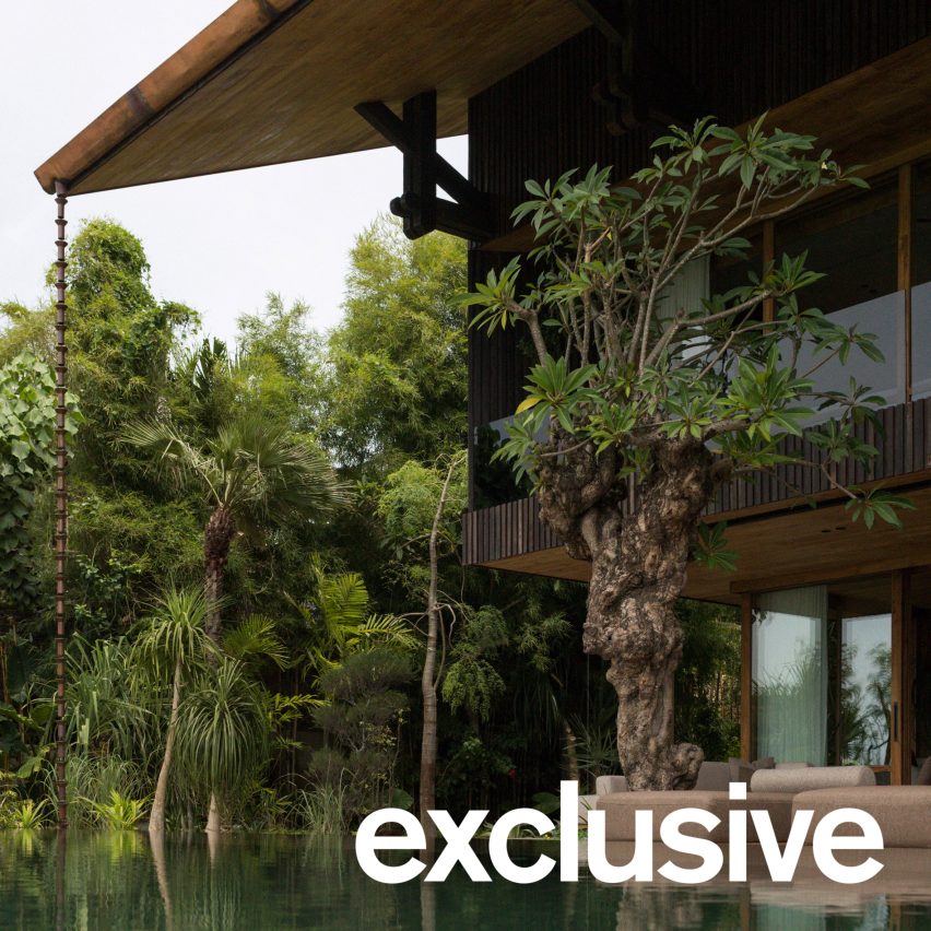Earth Lines draws on vernacular materials and forms for Bali home