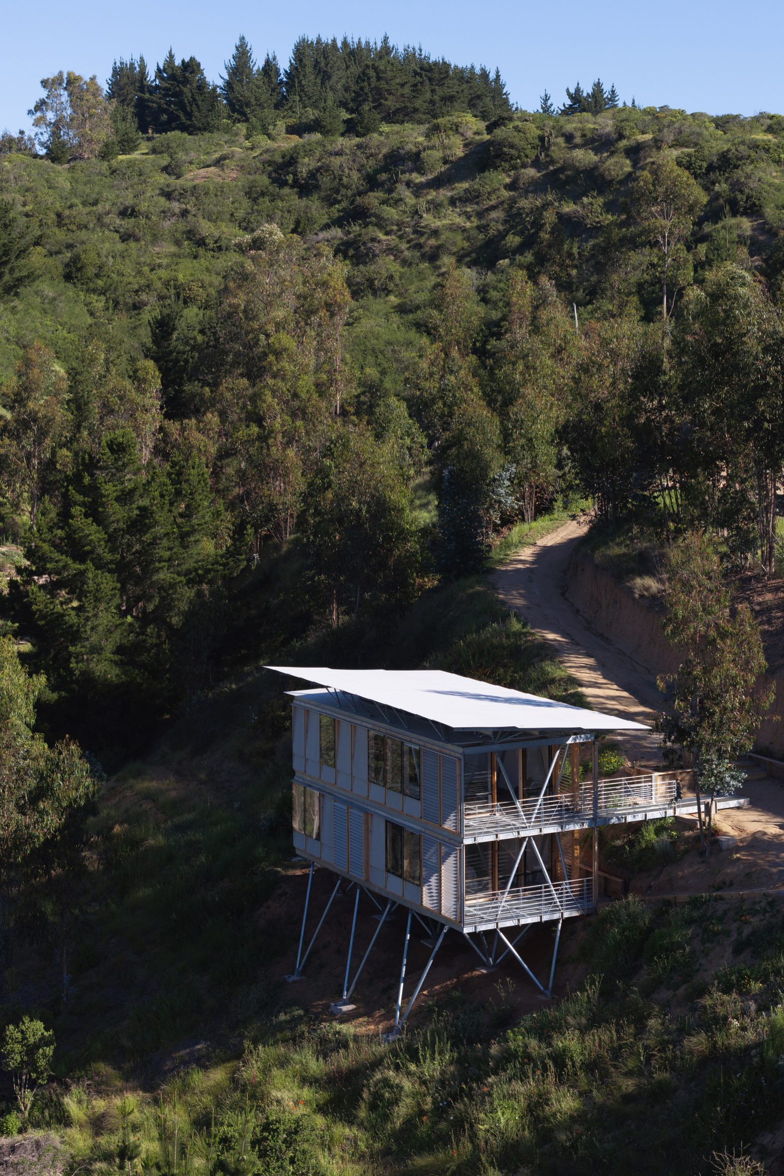 IBSP II modular house in Chile by Ignacio Rojas Hirigoyen and Leonardo Gúzman Valencia
