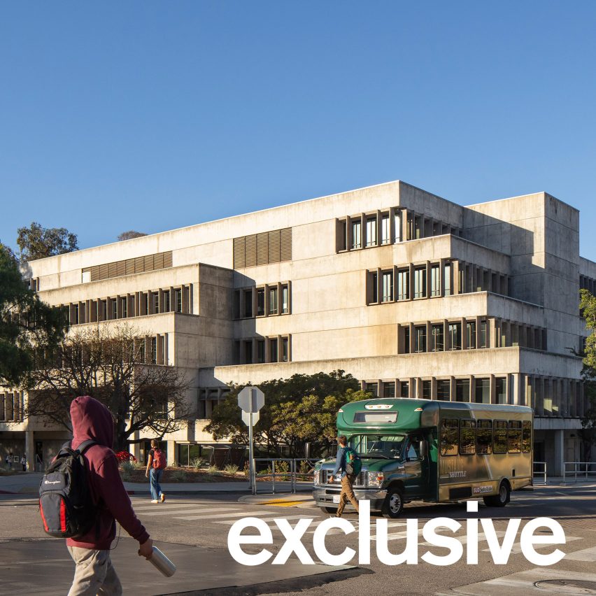 Miller Hull renovates brutalist university library in California