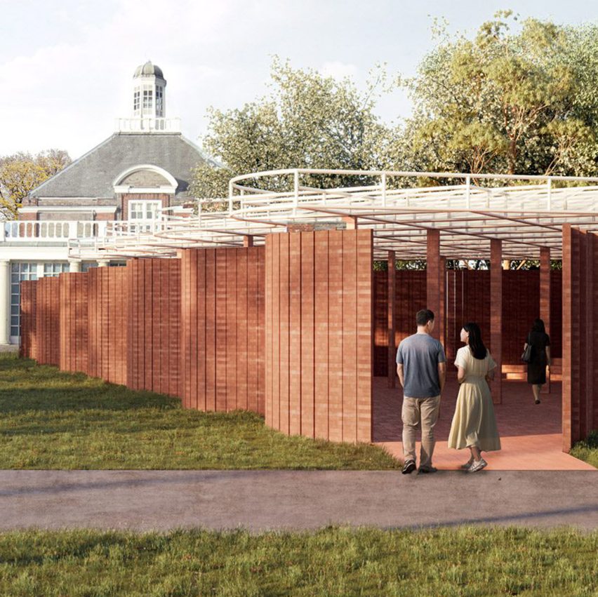 Lanza Atelier draws on historic “crinkle-crankle” walls for Serpentine Pavilion 2026