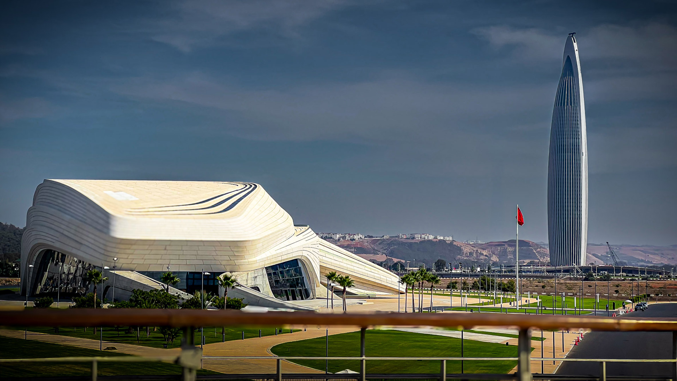 Tallest building in Morocco by Rafael de La‑Hoz and Hakim Benjelloun