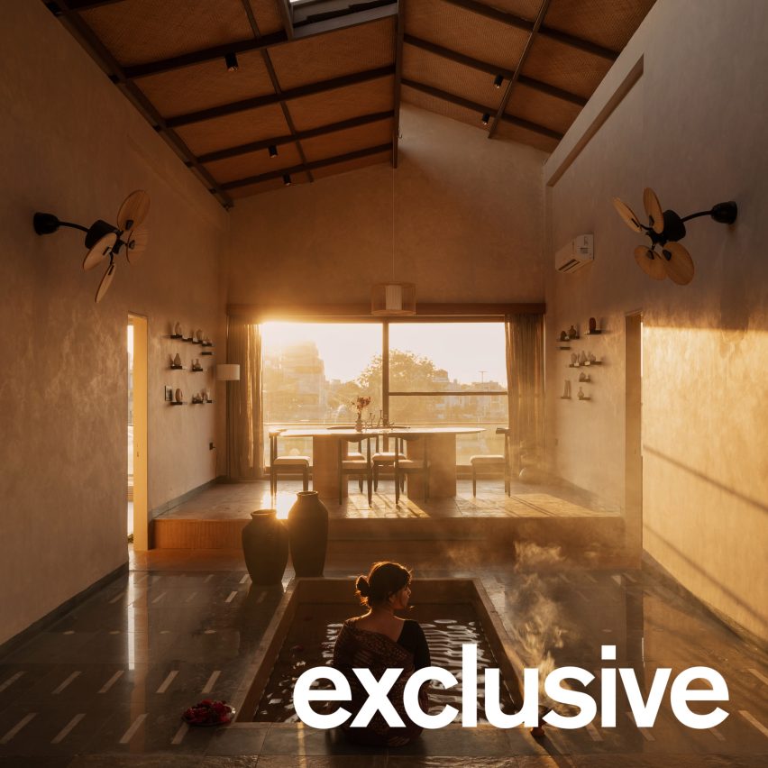 Otlo Studio designs skylit home in India to provide “meditative experiences”