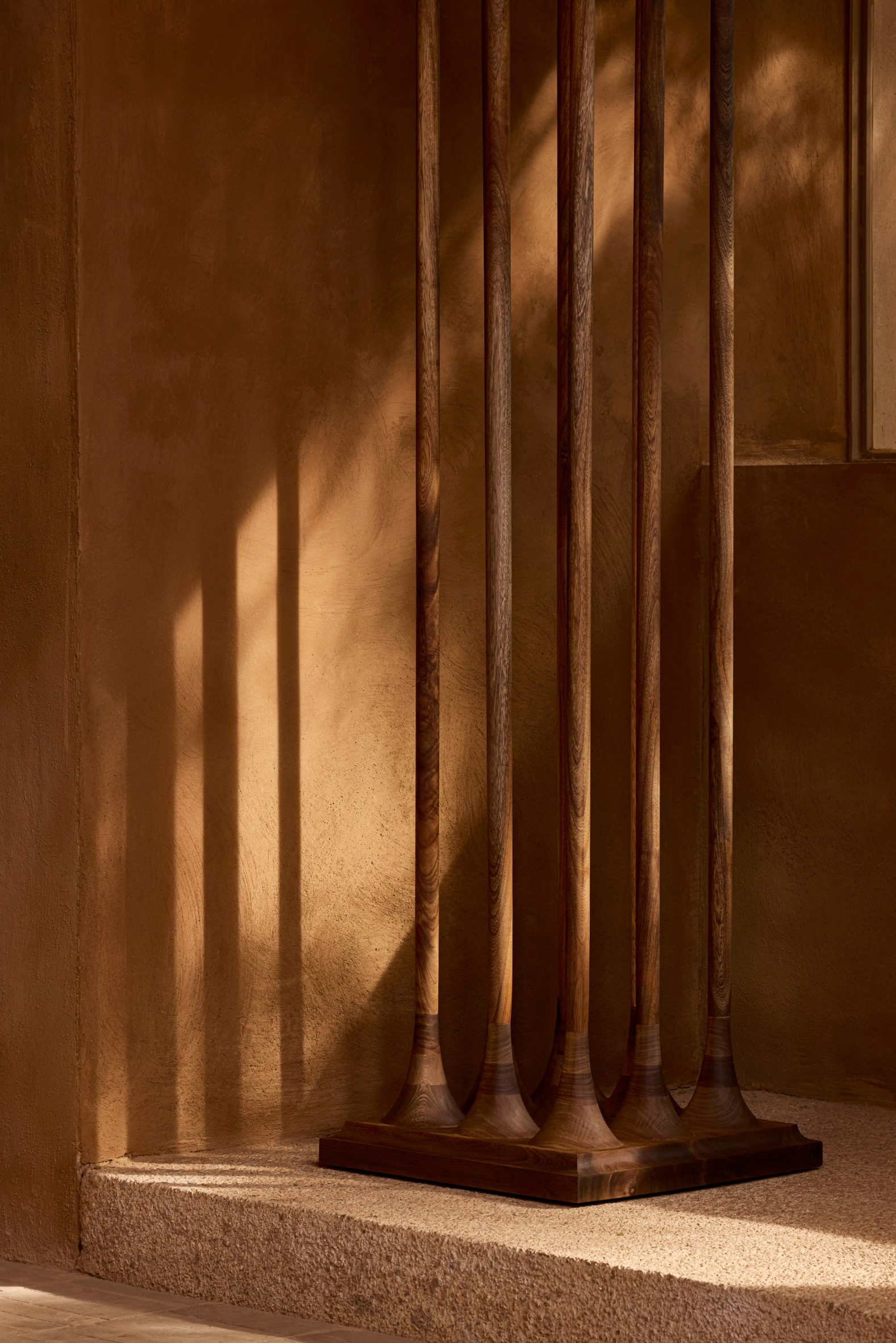 Alan Rojas's Miles Davis Candle Chandelier at Casa Tierra