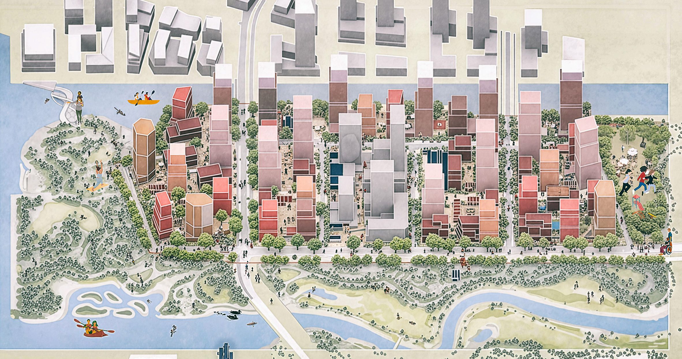 SLA Toronto Harbourfront project renderings