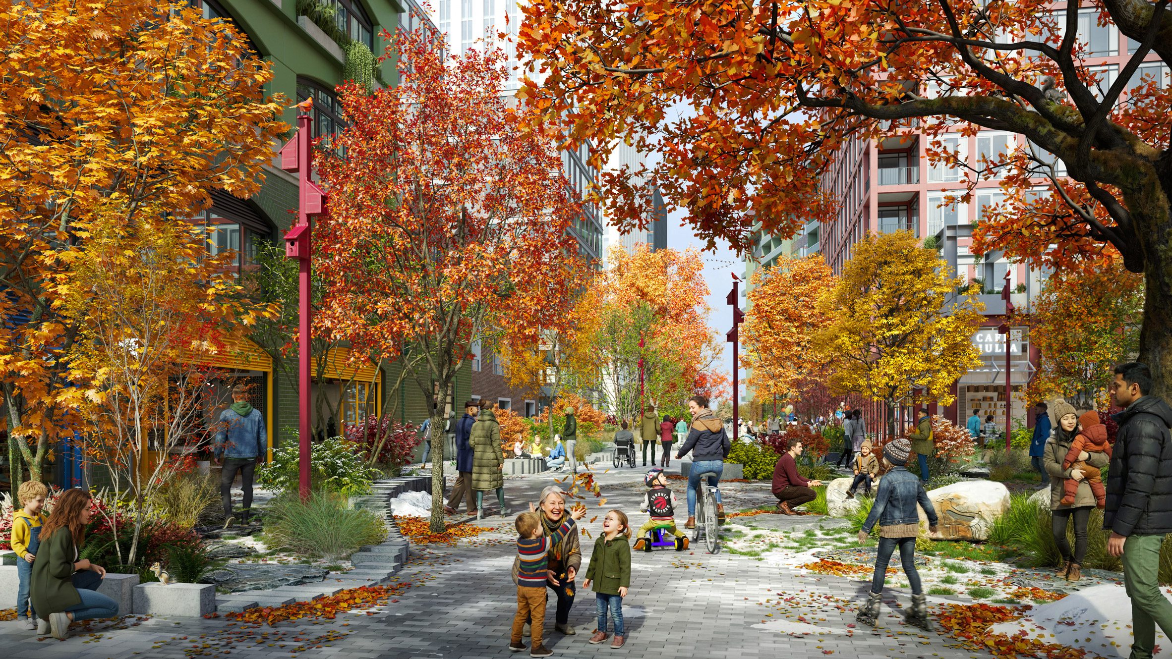 SLA Toronto Harbourfront project renderings