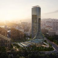 Cityzen Tower in Tbilisi by Zaha Hadid Architects