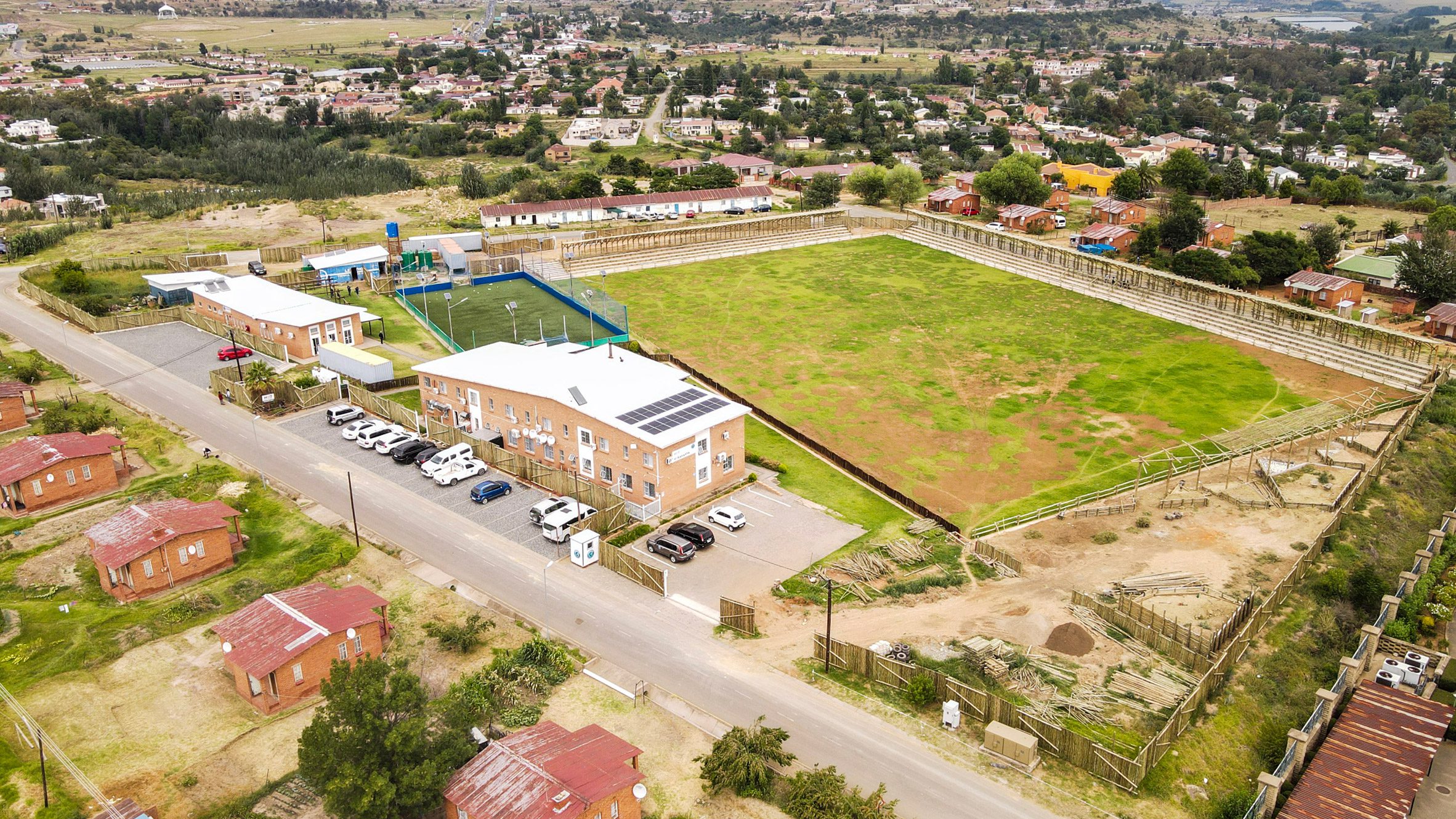 Football stadium in Lesotho