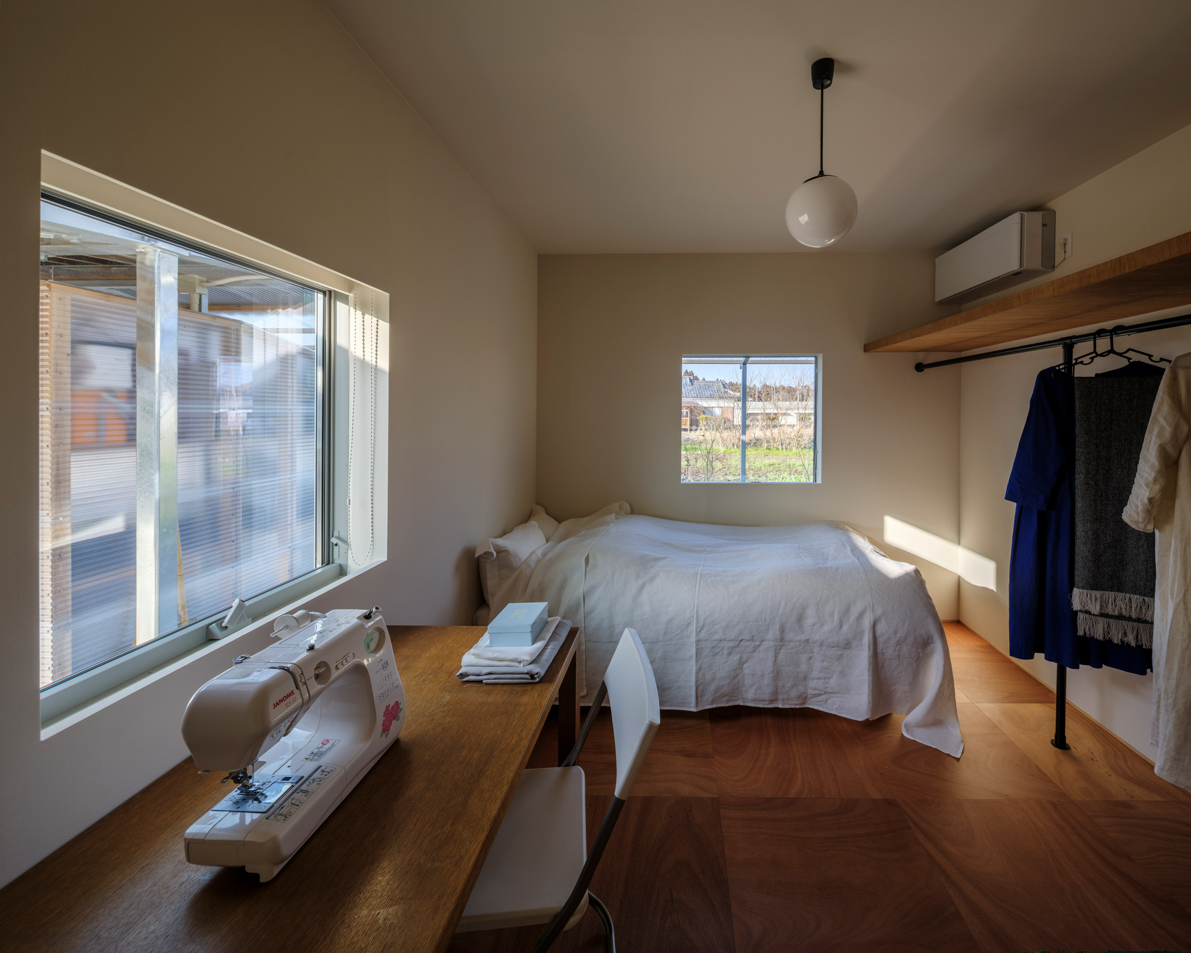 House in Miyakonojo bedroom interior