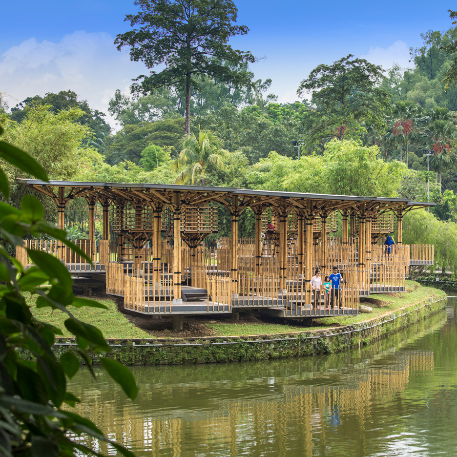 Bamboo Playhouse by Eleena Jamil Architect