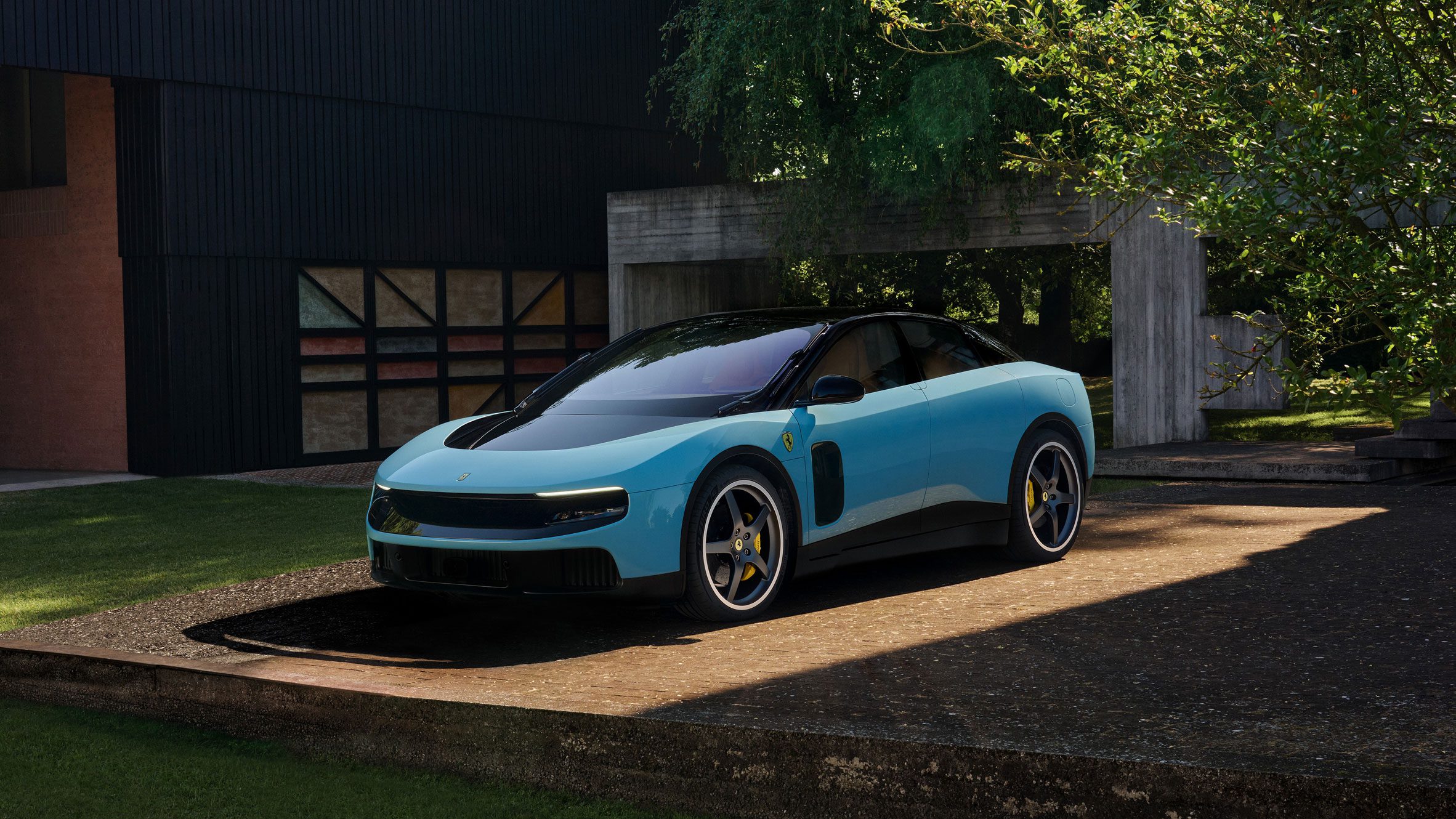 Ferrari's first electric car designed by Jony Ive and Marc Newson's studio LoveFrom