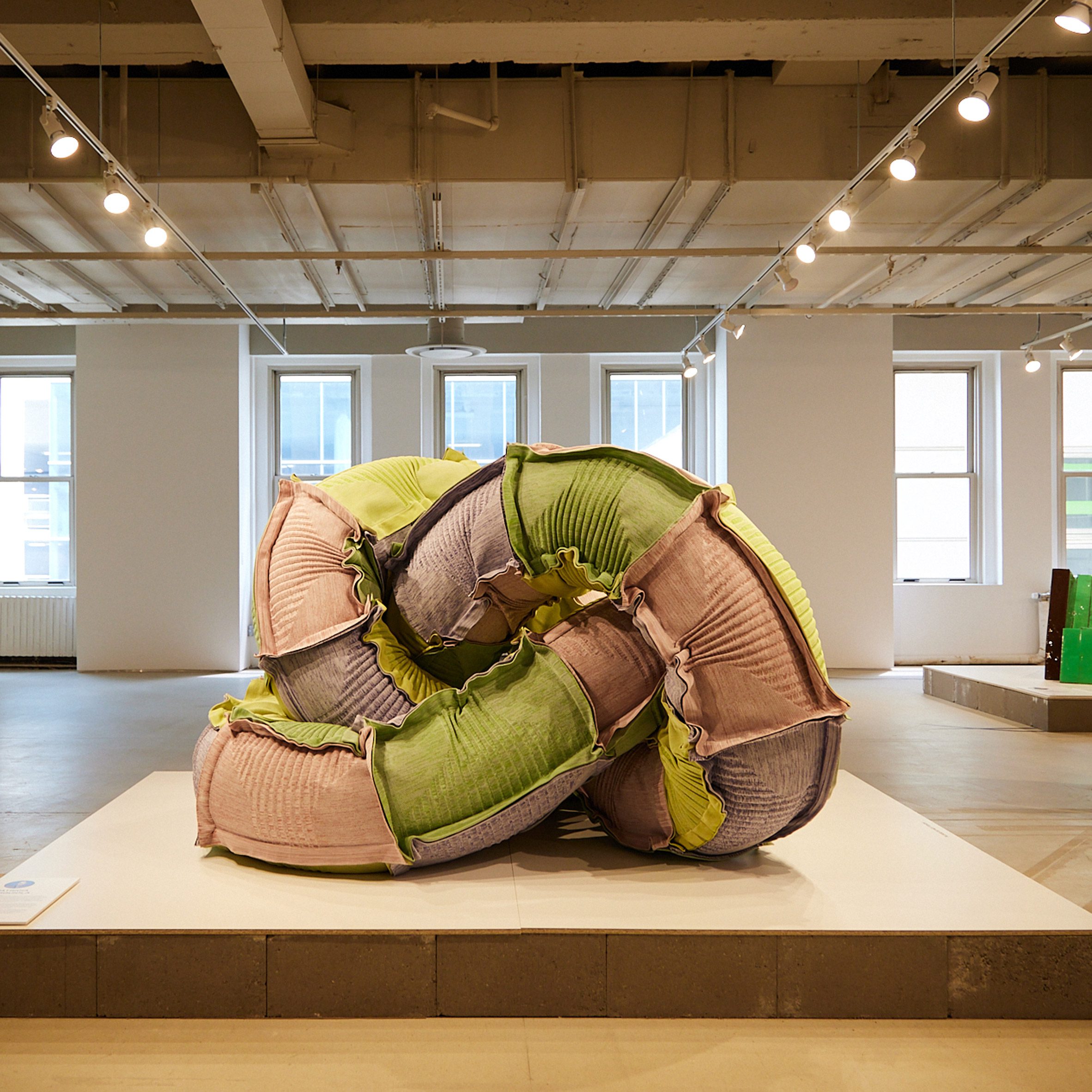 Photo of installation at NeoCon