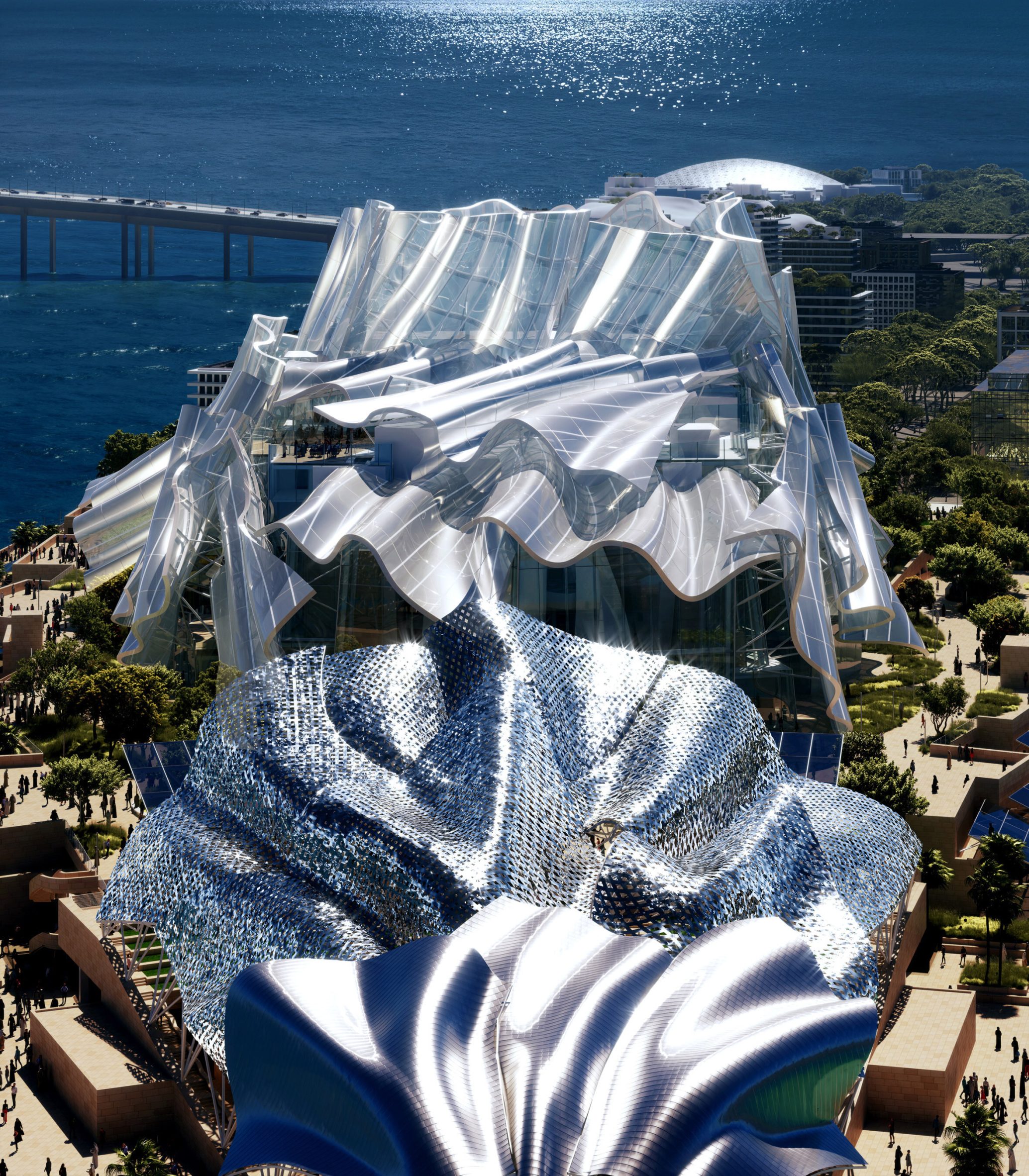 Dar al Funoon Abu Dhabi by Frank Gehry