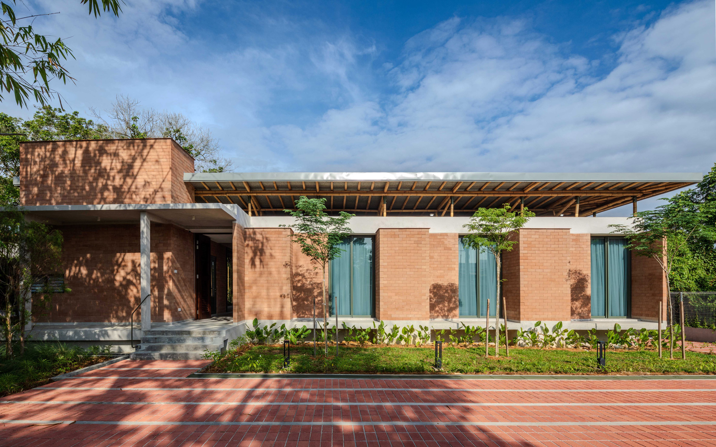 Exterior view of Anjung residence and studio