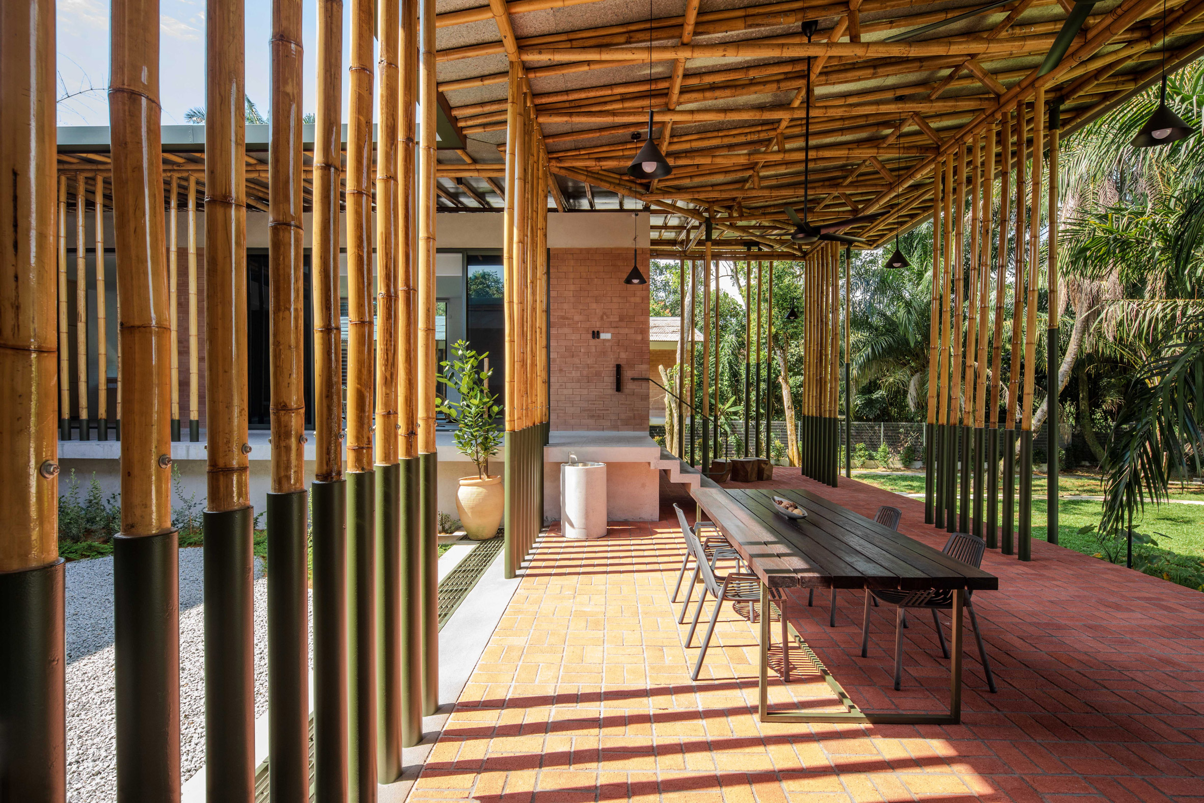 Living space at Malaysian home