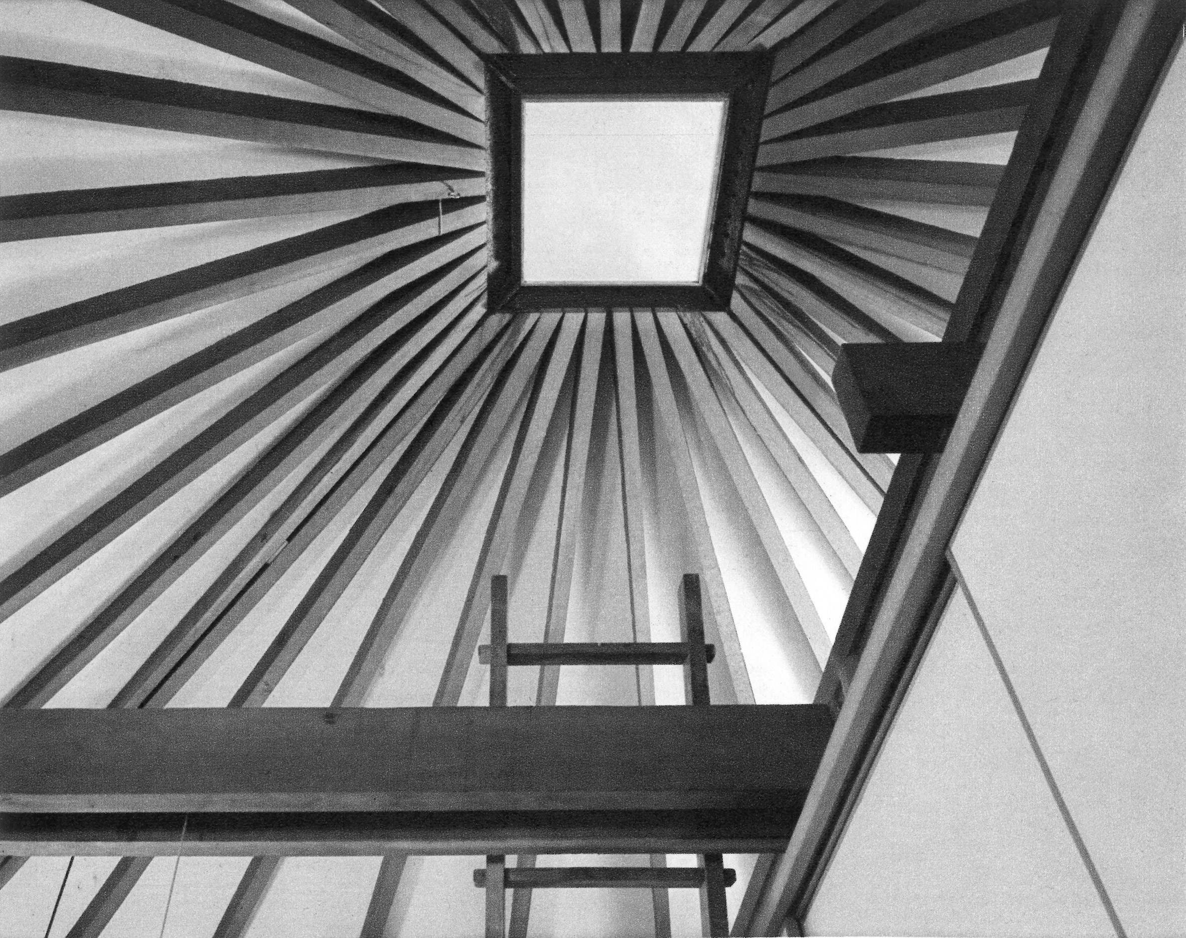 Umbrella House by Kazuo Shinohara (1961), captured by Akio Kawasumi in 1961