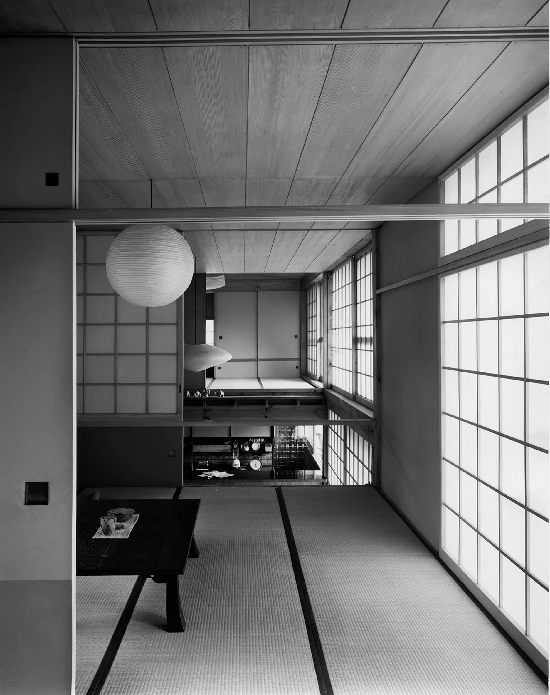 House on a Slope by Masako Hayashi (1956), captured by Chuji Hirayama in 1956