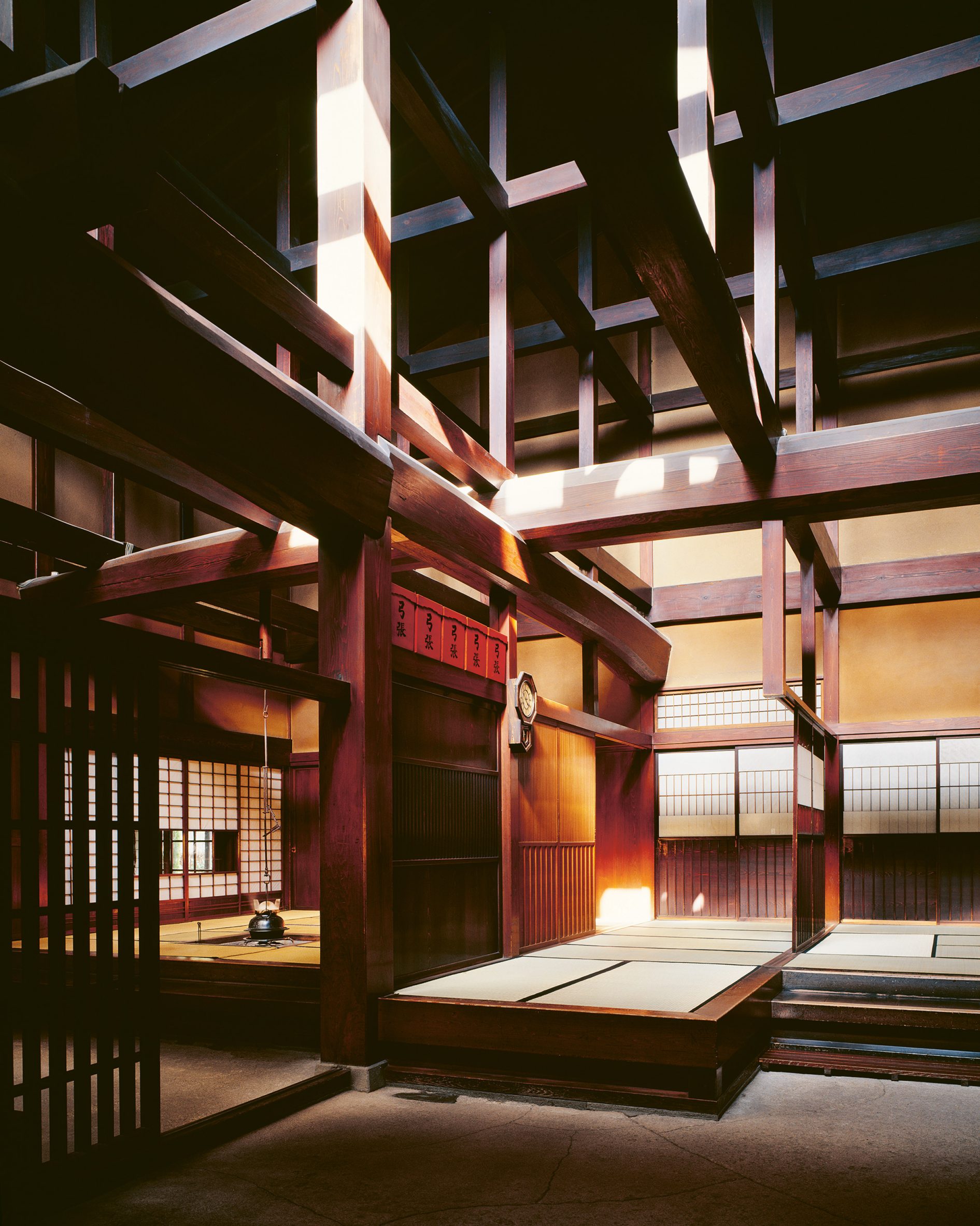 Yoshijima House (1908), captured by Kiyoshi Takai in 1990