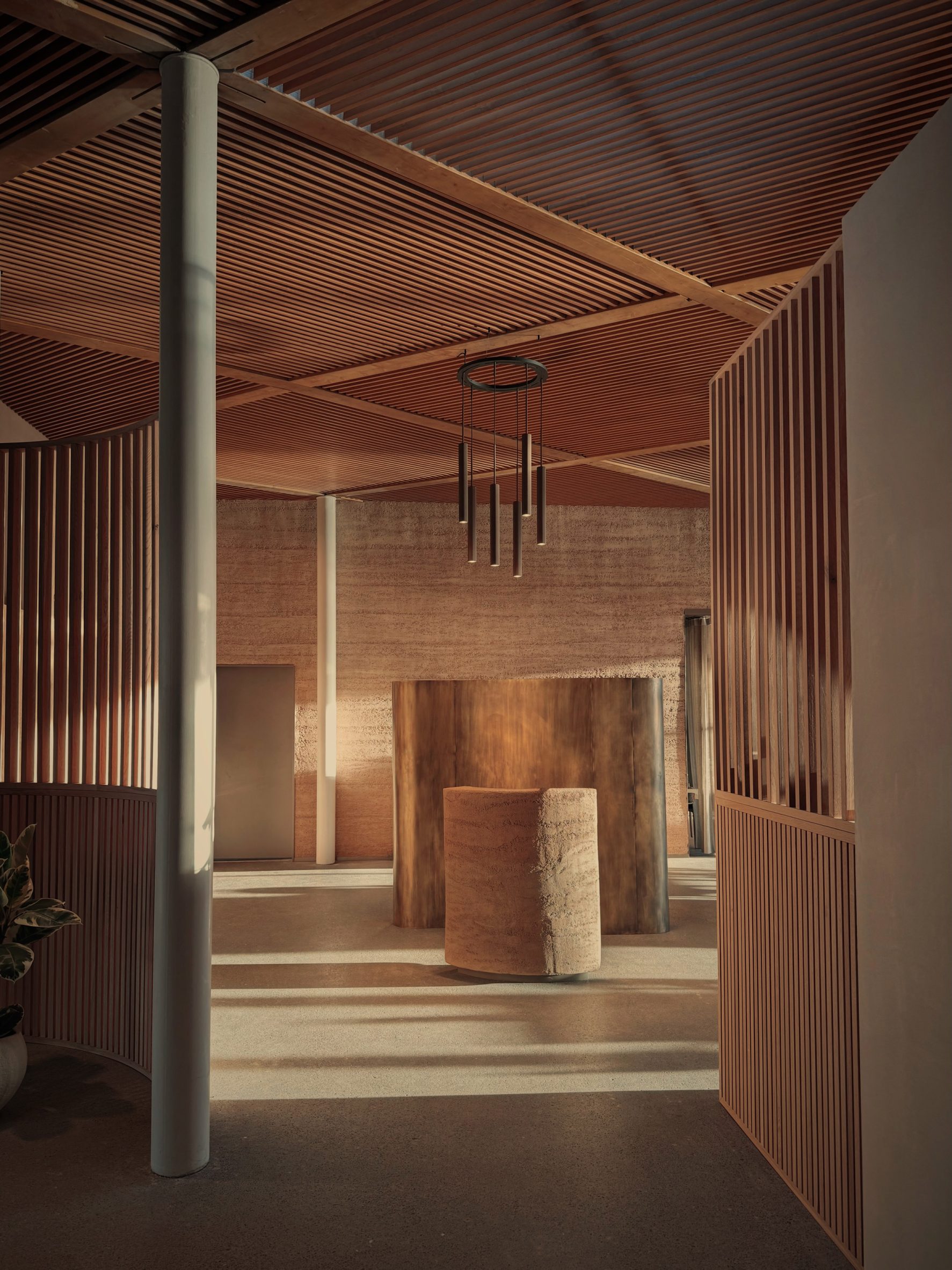 Spa interior in Iceland