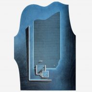 Church on the Water drawing by Tadao Ando