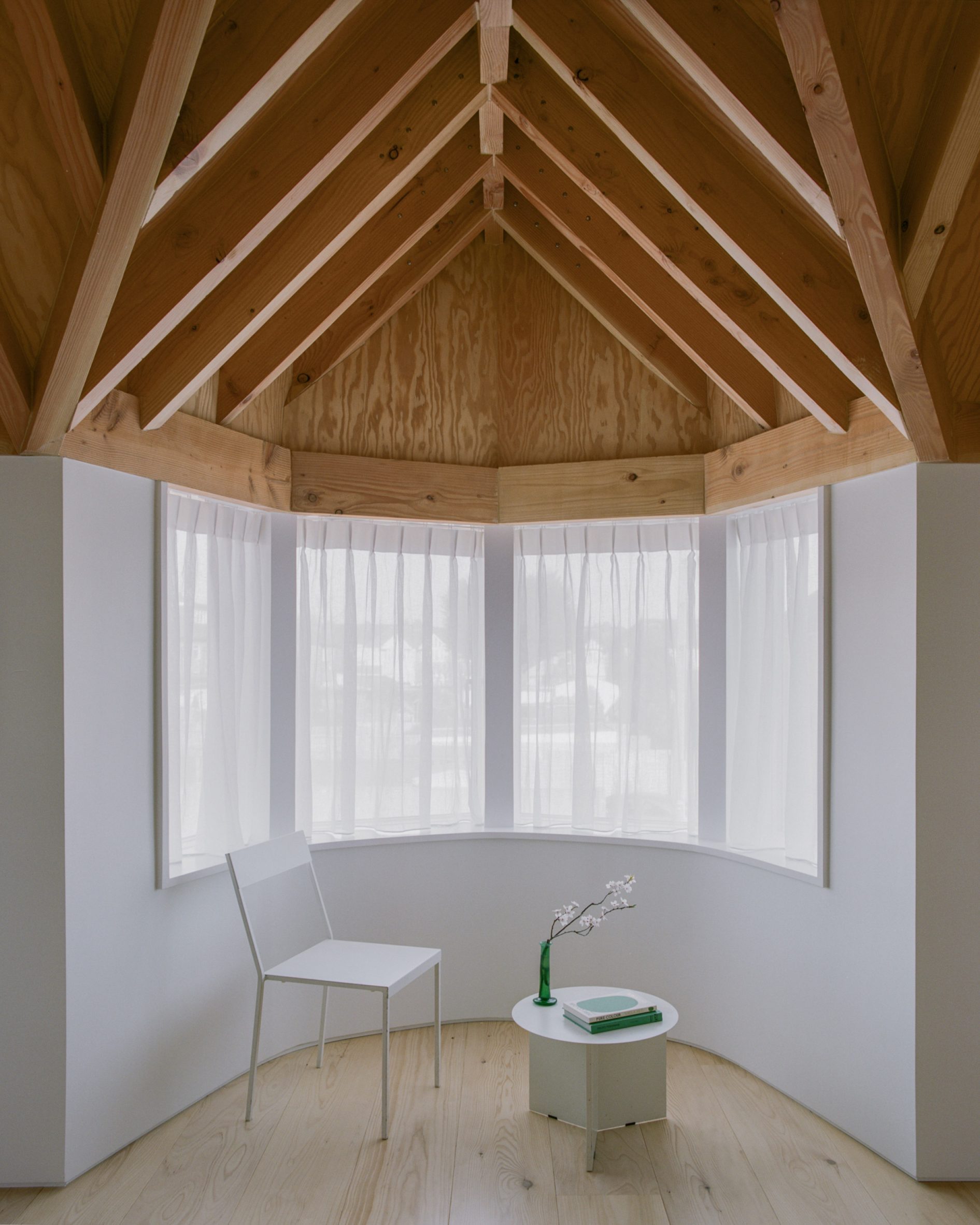 Upper floor interior at Wade House